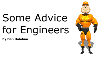 Some Advice for Engineers