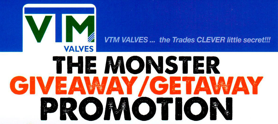 Enter VTM Valves’ Monster Giveaway/Getaway Promotion